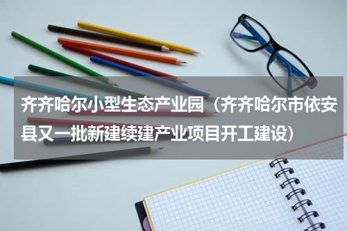 齐齐哈尔小型生态产业园（齐齐哈尔市依安县又一批新建续建产业项目开工建设）