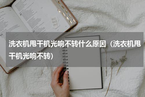 洗衣机甩干机光响不转什么原因（洗衣机甩干机光响不转）