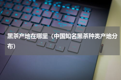 黑茶产地在哪里（中国知名黑茶种类产地分布）
