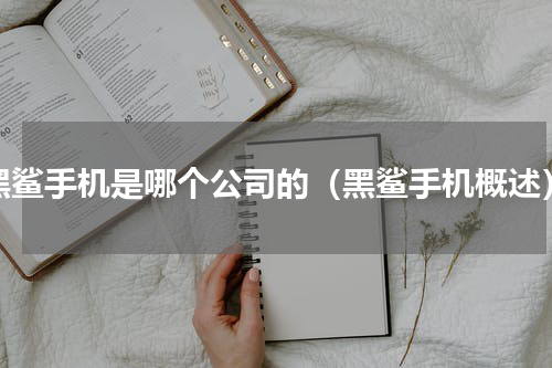 黑鲨手机是哪个公司的（黑鲨手机概述）