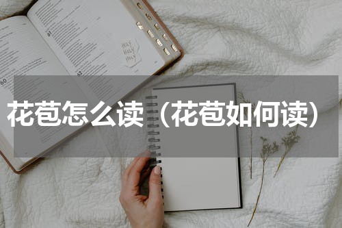 花苞怎么读（花苞如何读）