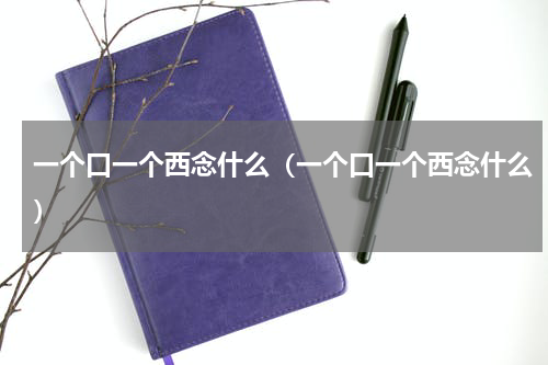 一个口一个西念什么（一个口一个西念什么）