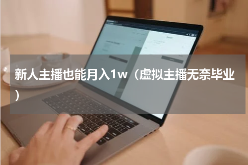 新人主播也能月入1w（虚拟主播无奈毕业）