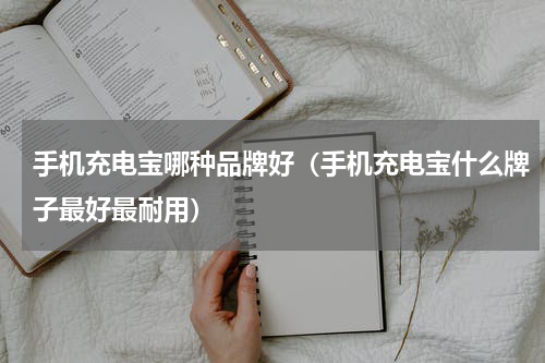 手机充电宝哪种品牌好（手机充电宝什么牌子最好最耐用）