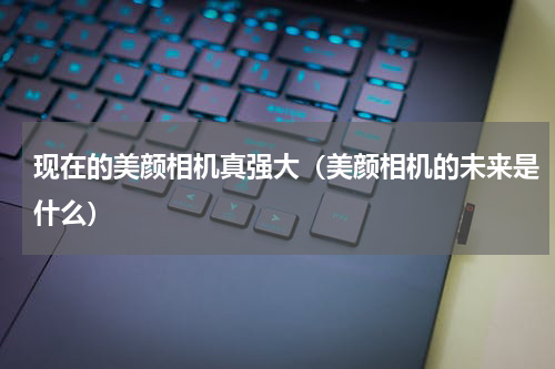 现在的美颜相机真强大（美颜相机的未来是什么）