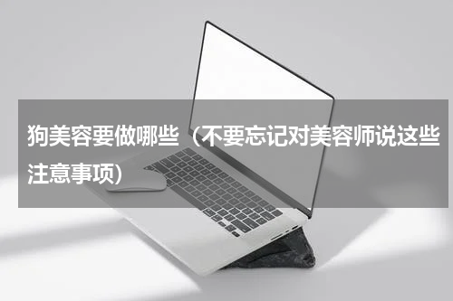 狗美容要做哪些（不要忘记对美容师说这些注意事项）