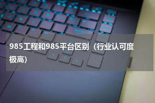 985工程和985平台区别（行业认可度极高）