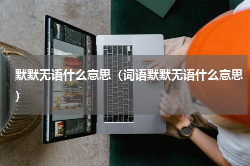 默默无语什么意思（词语默默无语什么意思）