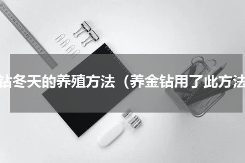 金钻冬天的养殖方法（养金钻用了此方法）