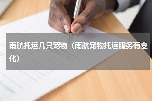 南航托运几只宠物（南航宠物托运服务有变化）