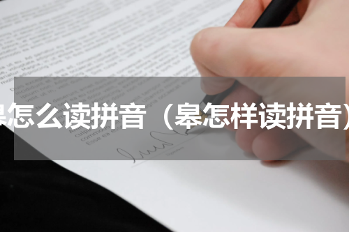 皋怎么读拼音（皋怎样读拼音）