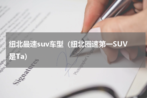 纽北最速suv车型（纽北圈速第一SUV是Ta）
