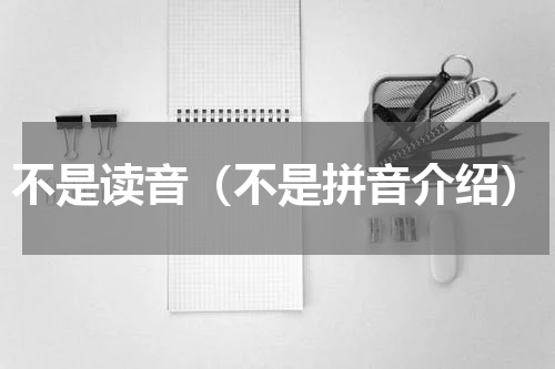 不是读音（不是拼音介绍）