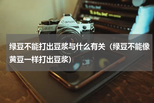 绿豆不能打出豆浆与什么有关（绿豆不能像黄豆一样打出豆浆）