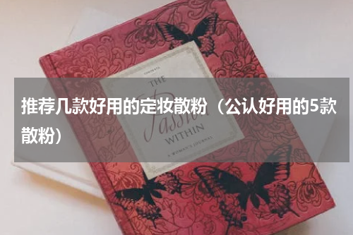 推荐几款好用的定妆散粉（公认好用的5款散粉）