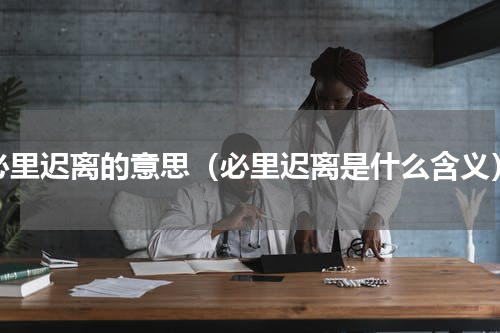 必里迟离的意思（必里迟离是什么含义）