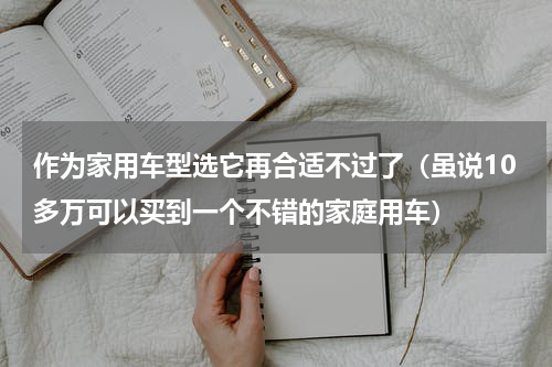 作为家用车型选它再合适不过了（虽说10多万可以买到一个不错的家庭用车）