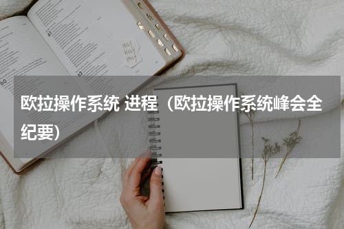 欧拉操作系统 进程（欧拉操作系统峰会全纪要）