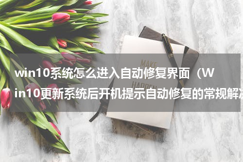 win10系统怎么进入自动修复界面（Win10更新系统后开机提示自动修复的常规解决方案）