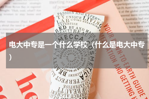 电大中专是一个什么学校（什么是电大中专）
