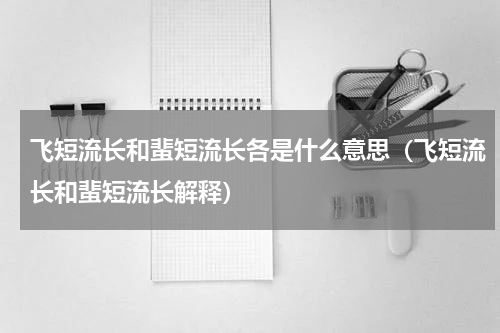 飞短流长和蜚短流长各是什么意思（飞短流长和蜚短流长解释）
