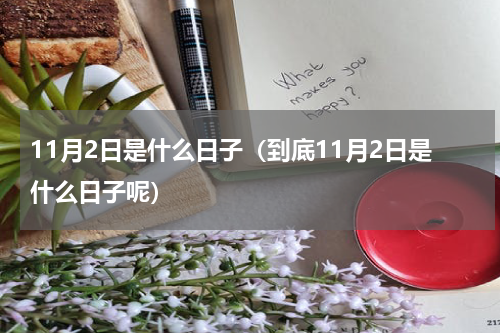 11月2日是什么日子（到底11月2日是什么日子呢）
