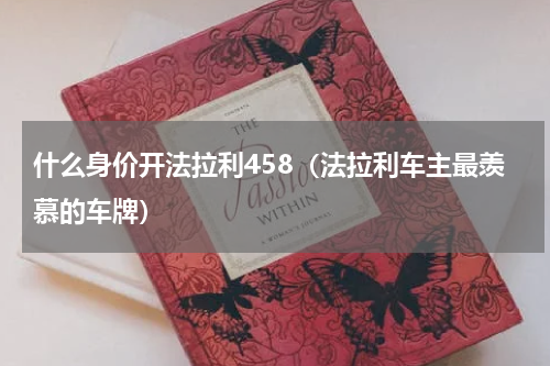 什么身价开法拉利458（法拉利车主最羡慕的车牌）