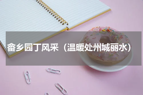 畲乡园丁风采（温暖处州城丽水）