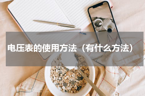 电压表的使用方法（有什么方法）