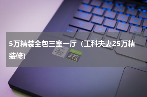 5万精装全包三室一厅（工科夫妻25万精装修）