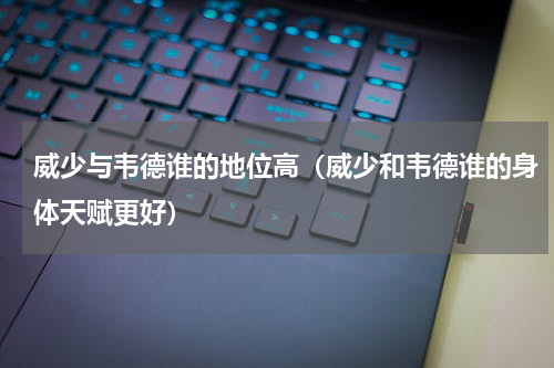 威少与韦德谁的地位高（威少和韦德谁的身体天赋更好）