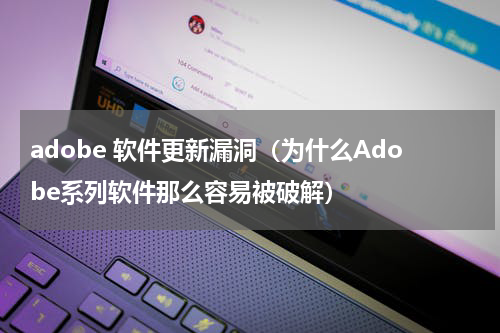 adobe 软件更新漏洞（为什么Adobe系列软件那么容易被破解）