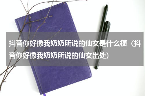 抖音你好像我奶奶所说的仙女是什么梗（抖音你好像我奶奶所说的仙女出处）