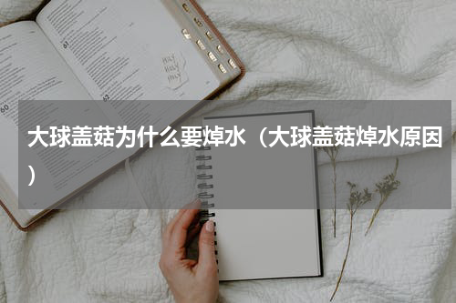 大球盖菇为什么要焯水（大球盖菇焯水原因）