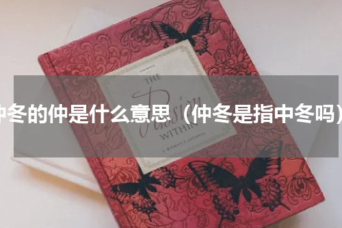 仲冬的仲是什么意思（仲冬是指中冬吗）