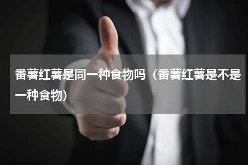 番薯红薯是同一种食物吗（番薯红薯是不是一种食物）