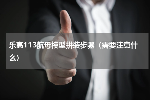乐高113航母模型拼装步骤（需要注意什么）