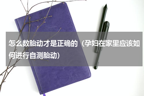 怎么数胎动才是正确的（孕妇在家里应该如何进行自测胎动）