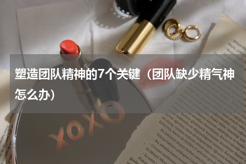 塑造团队精神的7个关键（团队缺少精气神怎么办）