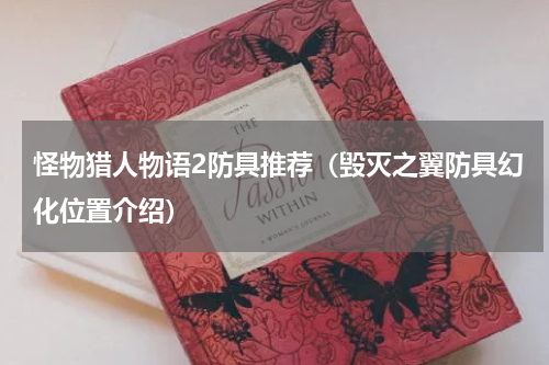怪物猎人物语2防具推荐（毁灭之翼防具幻化位置介绍）
