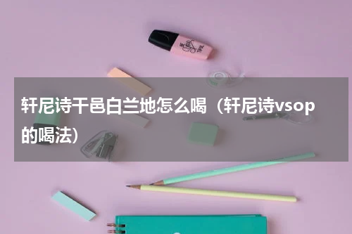 轩尼诗干邑白兰地怎么喝（轩尼诗vsop的喝法）