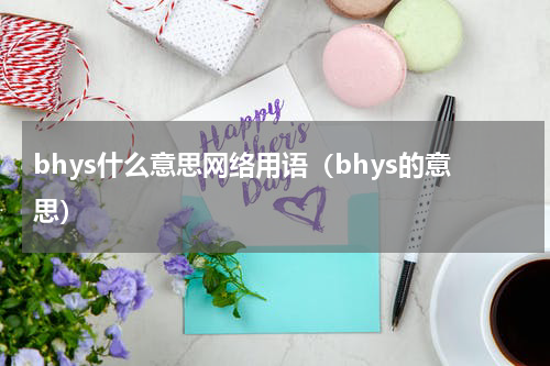 bhys什么意思网络用语（bhys的意思）
