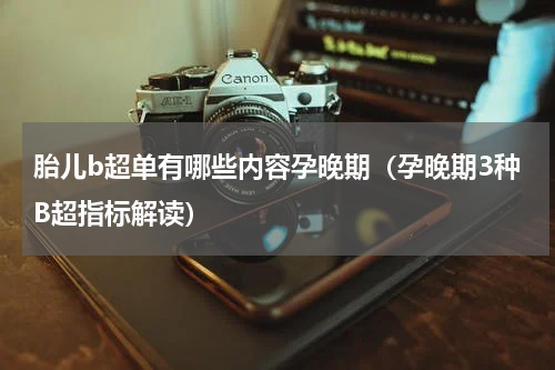 胎儿b超单有哪些内容孕晚期（孕晚期3种B超指标解读）