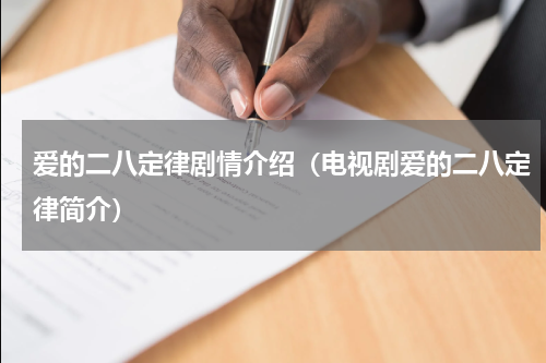 爱的二八定律剧情介绍（电视剧爱的二八定律简介）