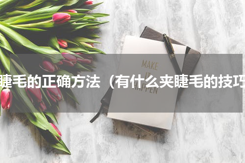 夹睫毛的正确方法（有什么夹睫毛的技巧）