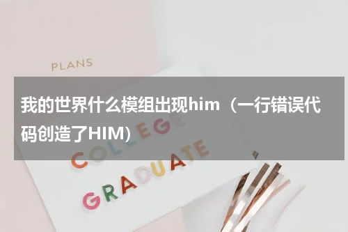 我的世界什么模组出现him（一行错误代码创造了HIM）