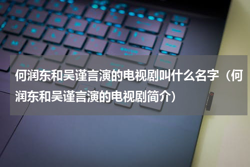 何润东和吴谨言演的电视剧叫什么名字（何润东和吴谨言演的电视剧简介）