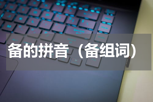 备的拼音（备组词）