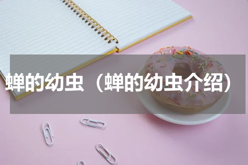 蝉的幼虫（蝉的幼虫介绍）