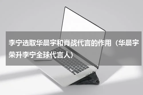 李宁选取华晨宇和肖战代言的作用（华晨宇荣升李宁全球代言人）